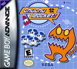 Chu Chu Rocket box art for GameBoy Advance